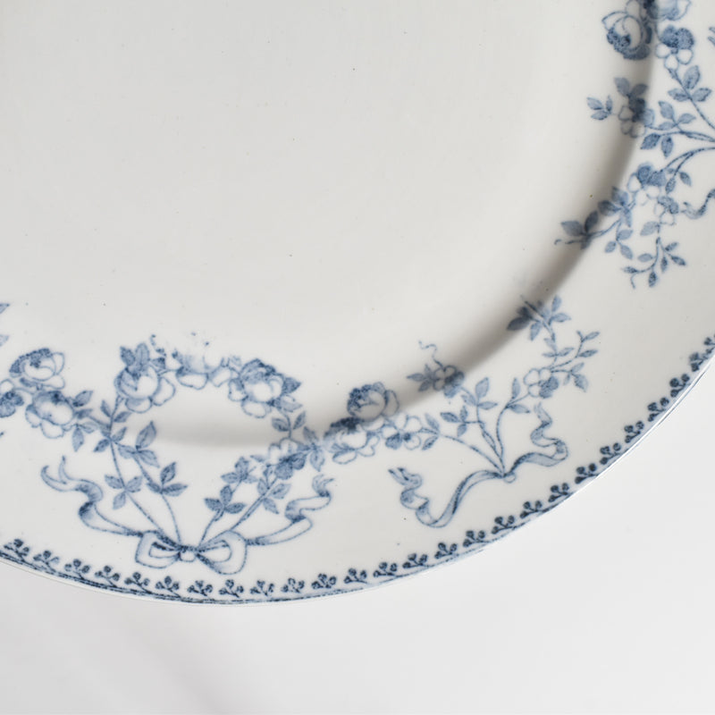Antique Plate: U&C Sarreguemines "Mozart" F