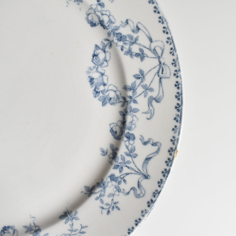 Antique Plate: U&C Sarreguemines "Mozart" F