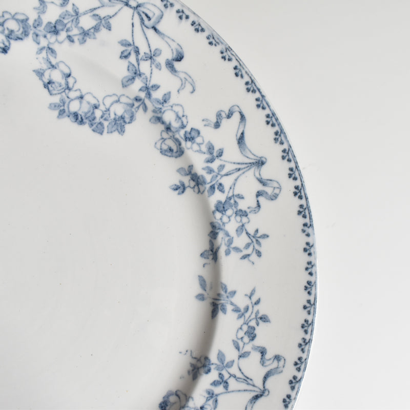 Antique Plate: U&C Sarreguemines "Mozart" F