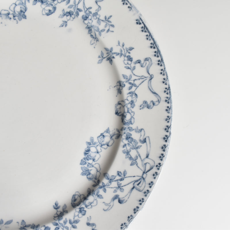 Antique Plate: U&C Sarreguemines "Mozart" F