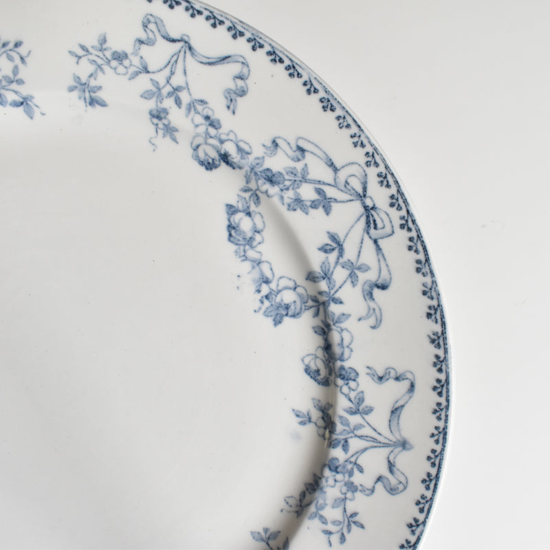Antique Plate: U&C Sarreguemines "Mozart" F
