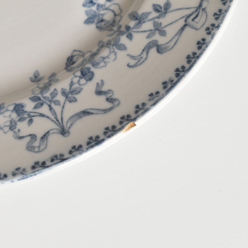 Antique Plate: U&C Sarreguemines "Mozart" F