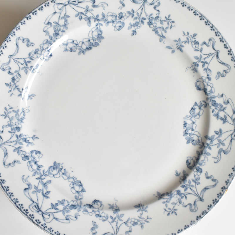 Antique Plate: U&C Sarreguemines "Mozart" F