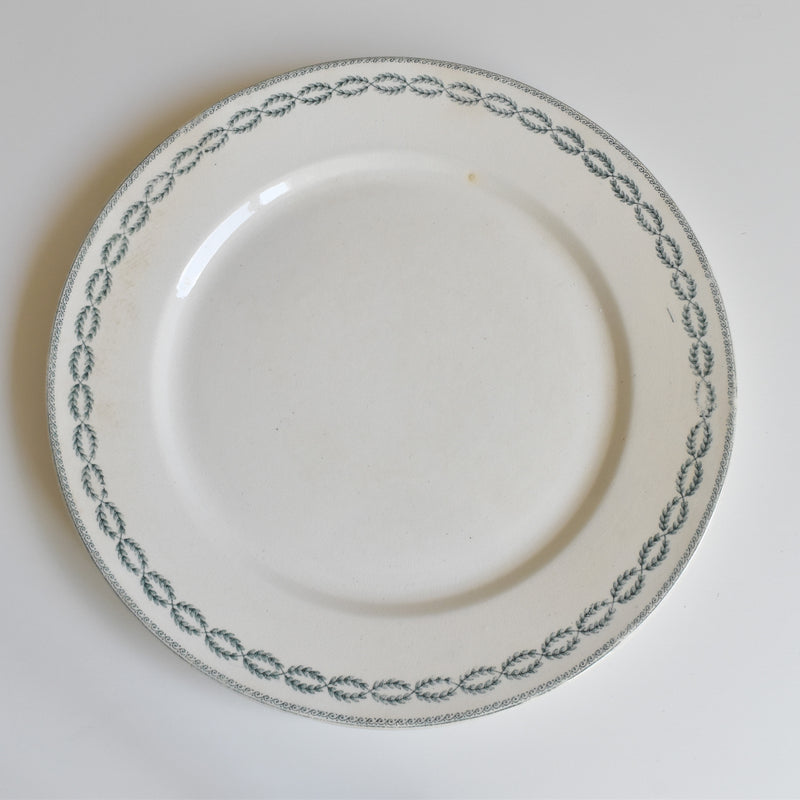 Antique Plate U&C Sarreguemines Nobilis A