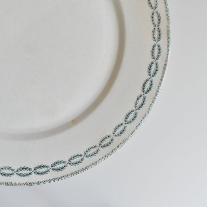 Antique Plate U&C Sarreguemines Nobilis A