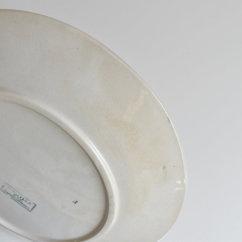 Antique Plate U&C Sarreguemines Nobilis A