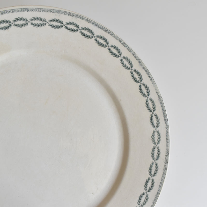 Antique Plate U&C Sarreguemines Nobilis B