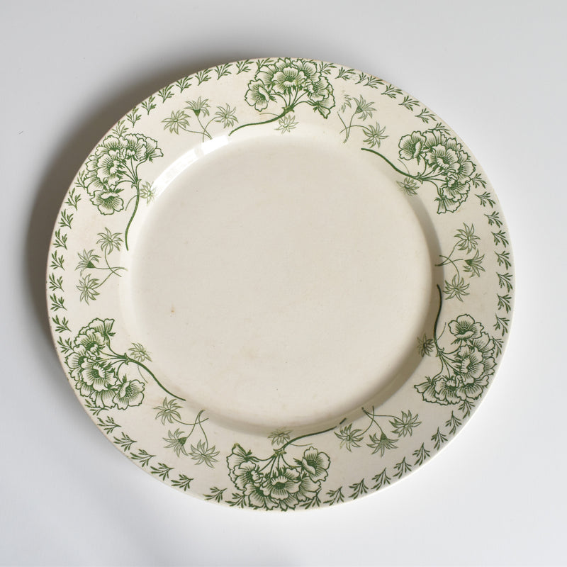 Antique Plate, U&C Sarreguemines, Palmyre B