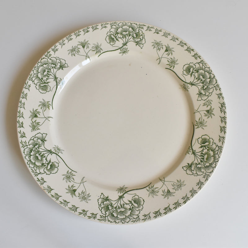 Antique Plate - U&C Sarreguemines Palmyre C