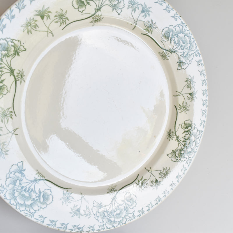 Antique Plate - U&C Sarreguemines Palmyre C