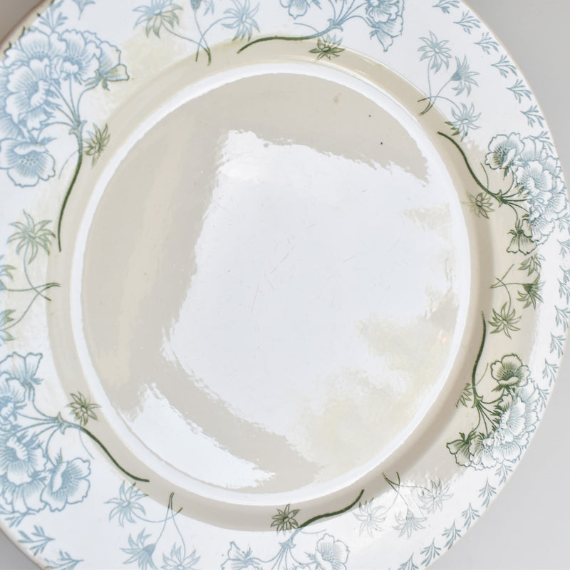 Antique Plate - U&C Sarreguemines Palmyre C