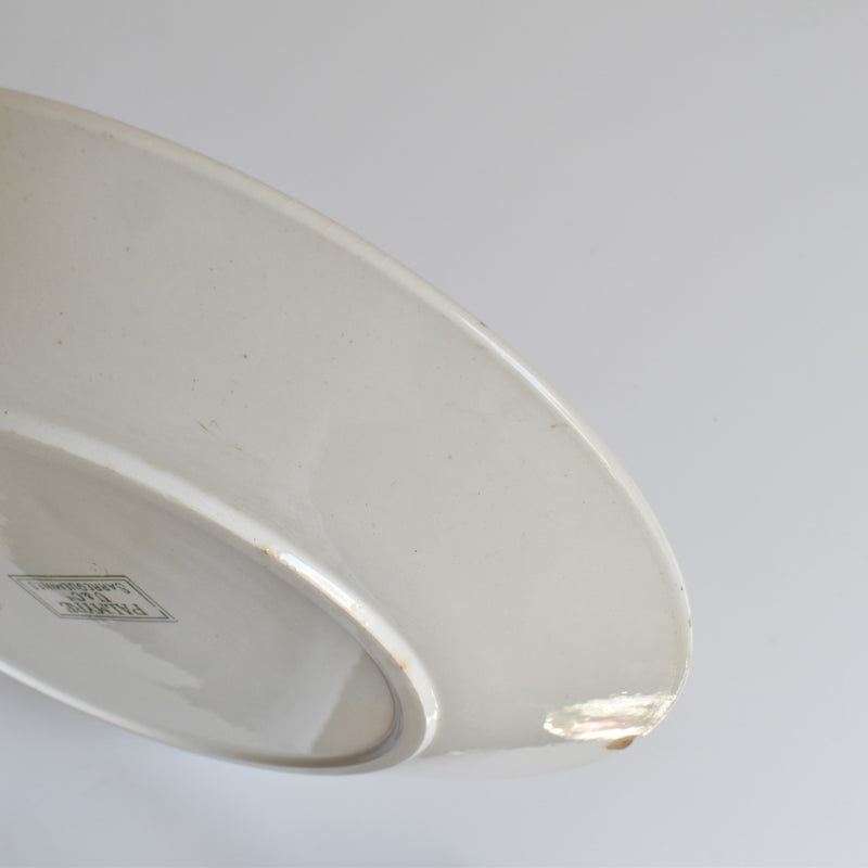 Antique Plate - U&C Sarreguemines Palmyre C