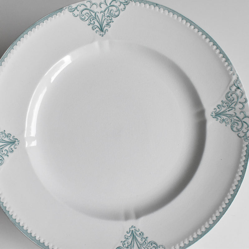 Antique Plate U&C Sarreguemines Provence A