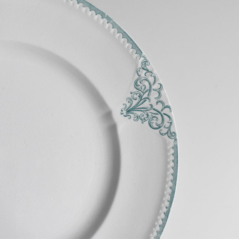 Antique plate U&C Sarreguemines Provence B