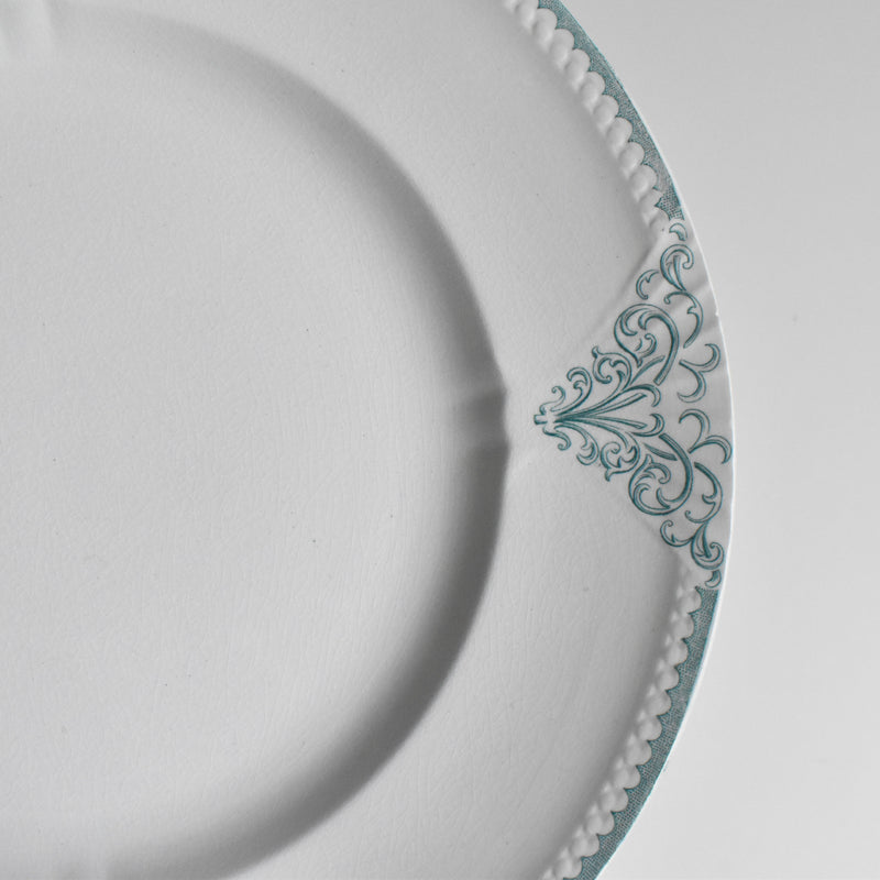 Antique plate U&C Sarreguemines Provence B