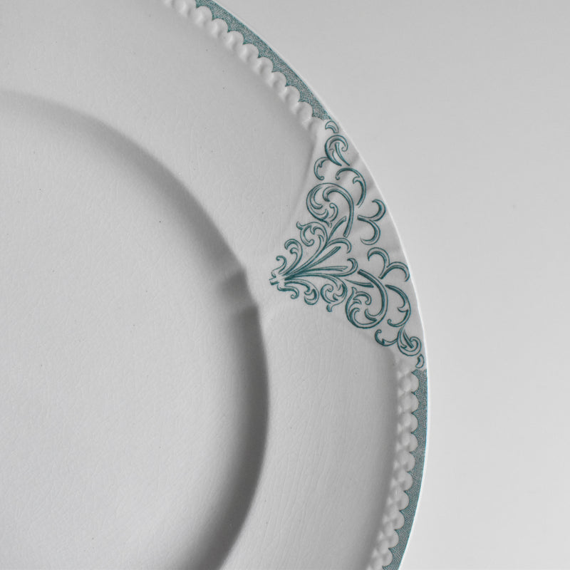 Antique plate U&C Sarreguemines Provence B