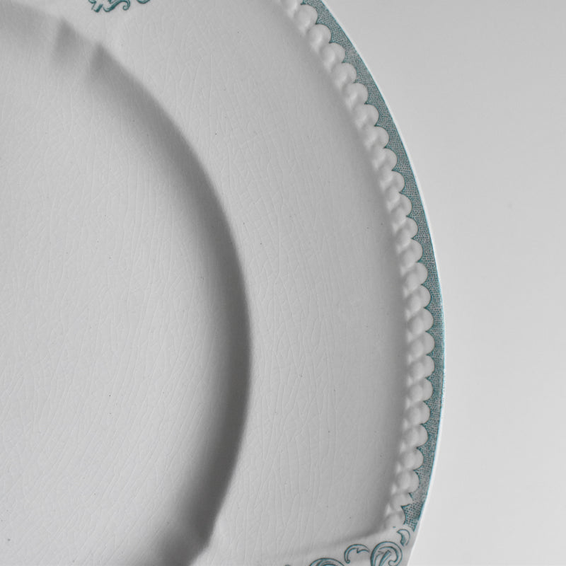 Antique plate U&C Sarreguemines Provence B