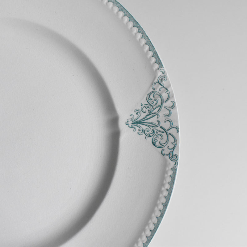 Antique plate U&C Sarreguemines Provence B