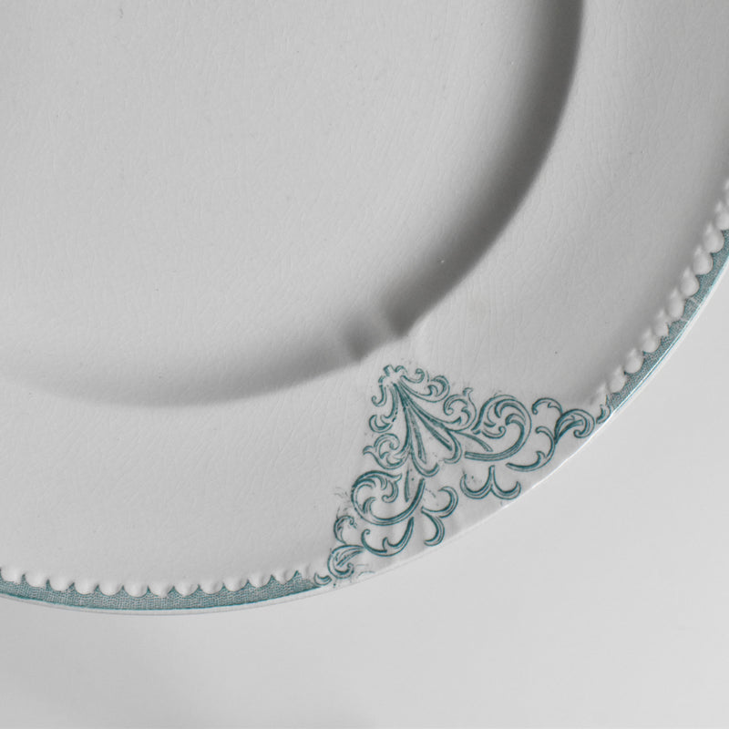 Antique Plate U&C Sarreguemines Provence D