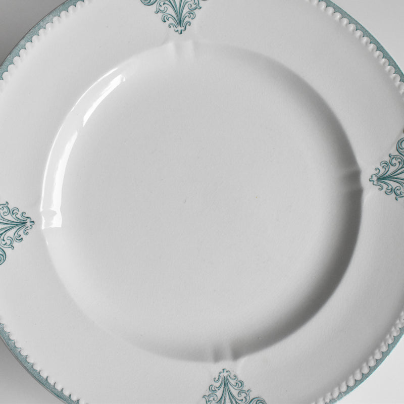 Antique Plate U&C Sarreguemines Provence D