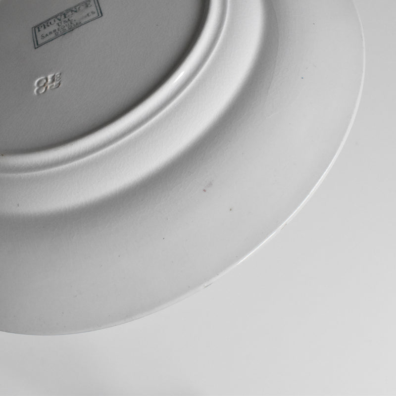 アンティークプレート U&Cサルグミンヌ Provence (プロヴァンス） E