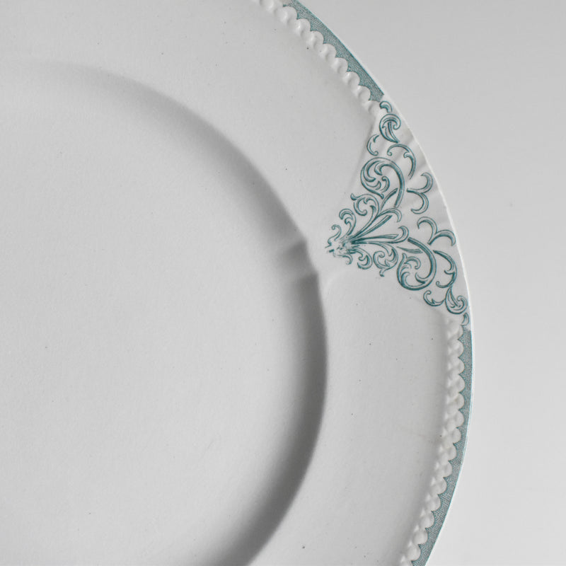 Antique Plate U&C Sarreguemines Provence (F)