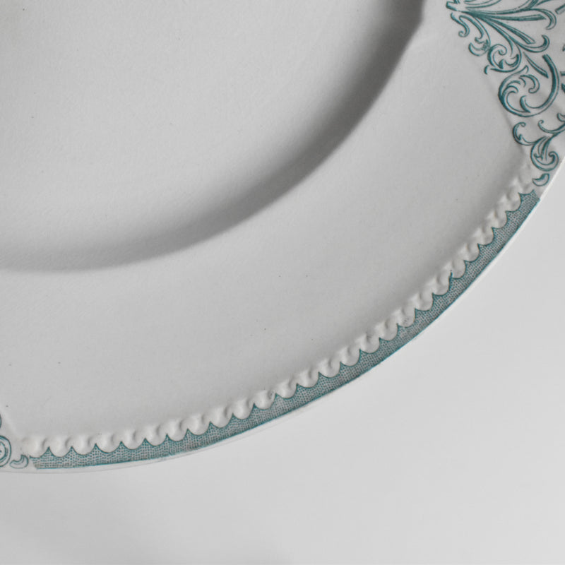Antique Plate U&C Sarreguemines Provence (F)
