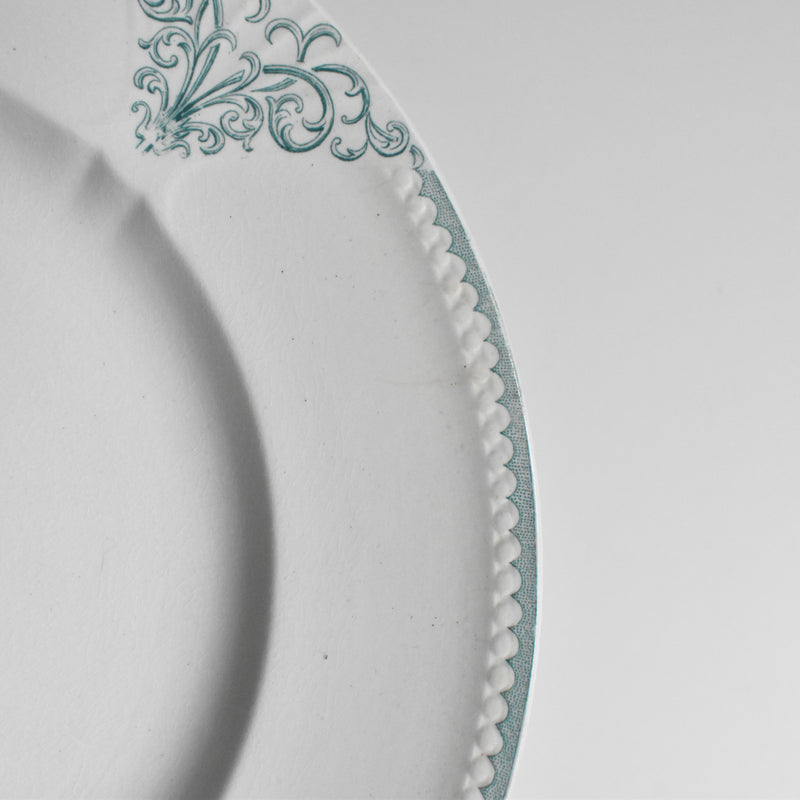 Antique Plate U&C Sarreguemines Provence (F)