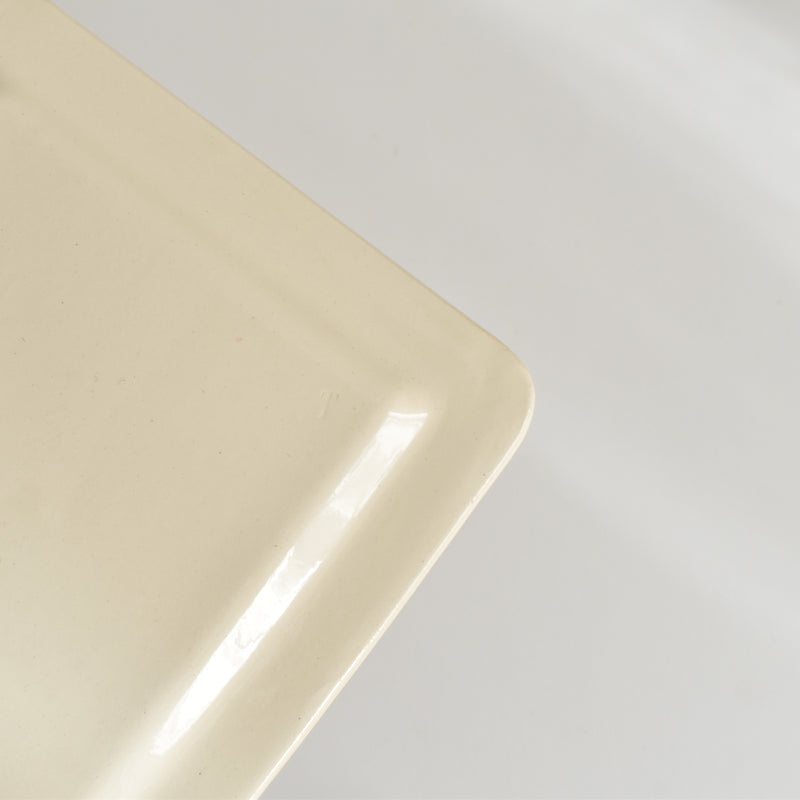 Vintage Square Plate Digoin & Sarreguemines Calvados