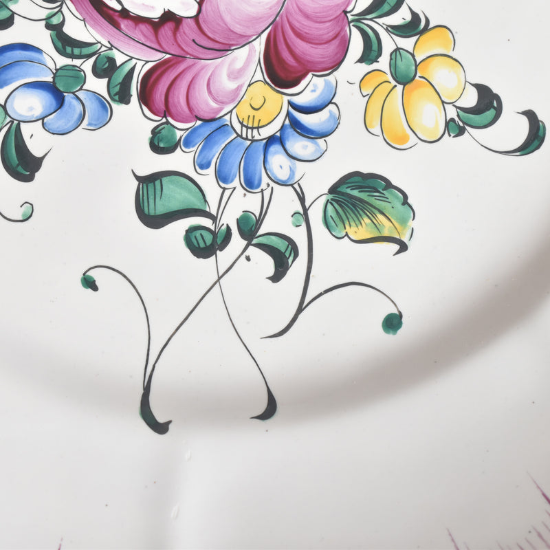 Antique Plate, Henri Chaumeix Vieux Strasbourg
