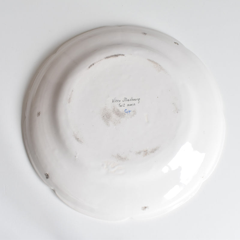 Antique Plate, Henri Chaumeix Vieux Strasbourg