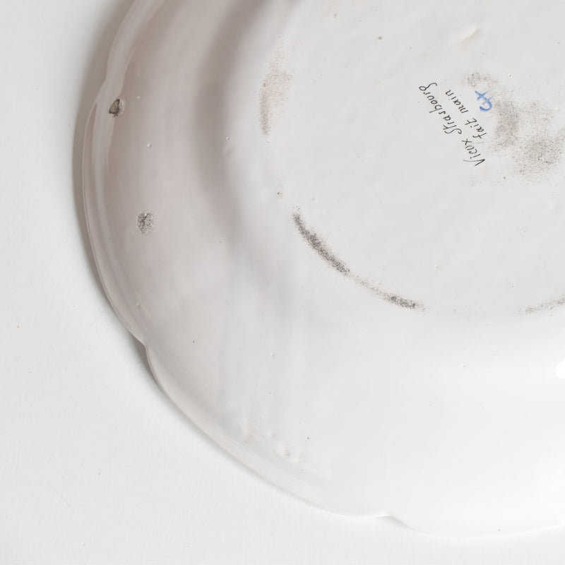 Antique Plate, Henri Chaumeix Vieux Strasbourg