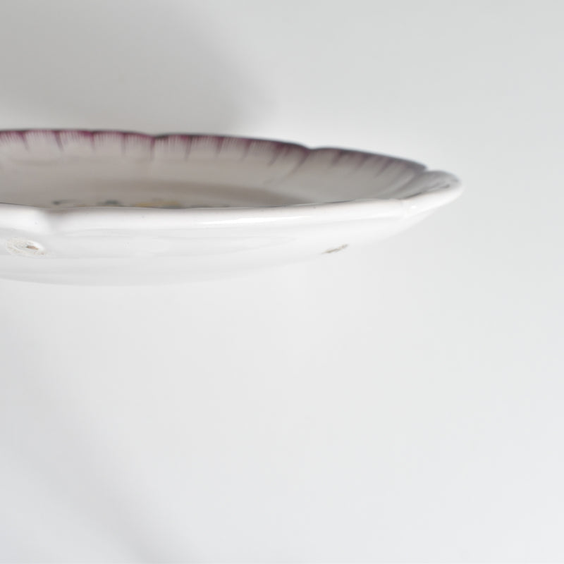 Antique Plate, Henri Chaumeix Vieux Strasbourg