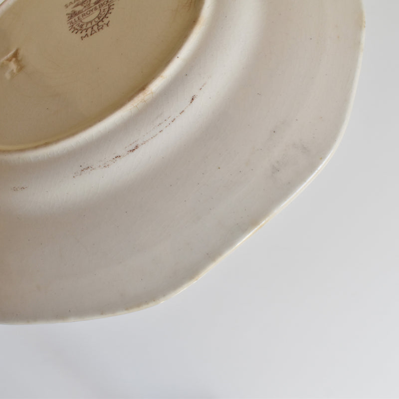 Vintage Dessert Plate Villeroy & Boch Mary