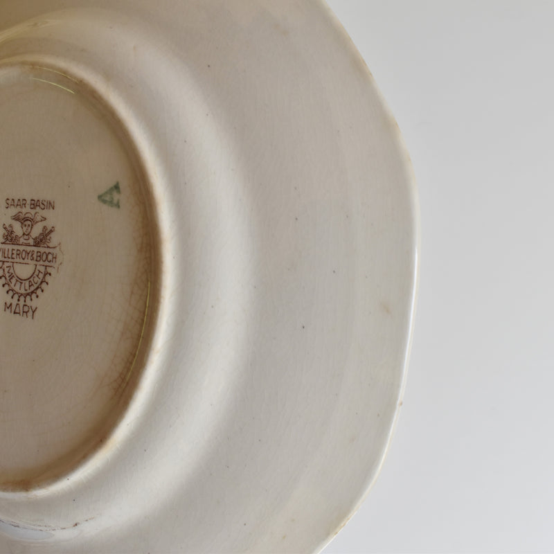 Vintage Dessert Plate Villeroy & Boch Mary
