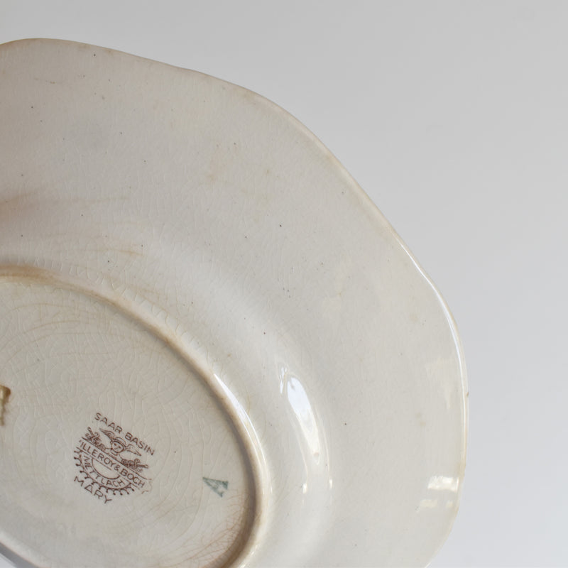 Vintage Dessert Plate Villeroy & Boch Mary