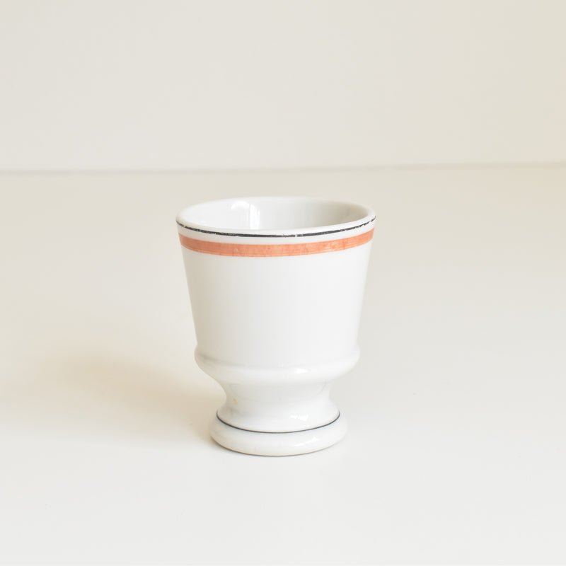 Vintage Cup Brûlot Porcelaine d'Auteuil Bistrot A
