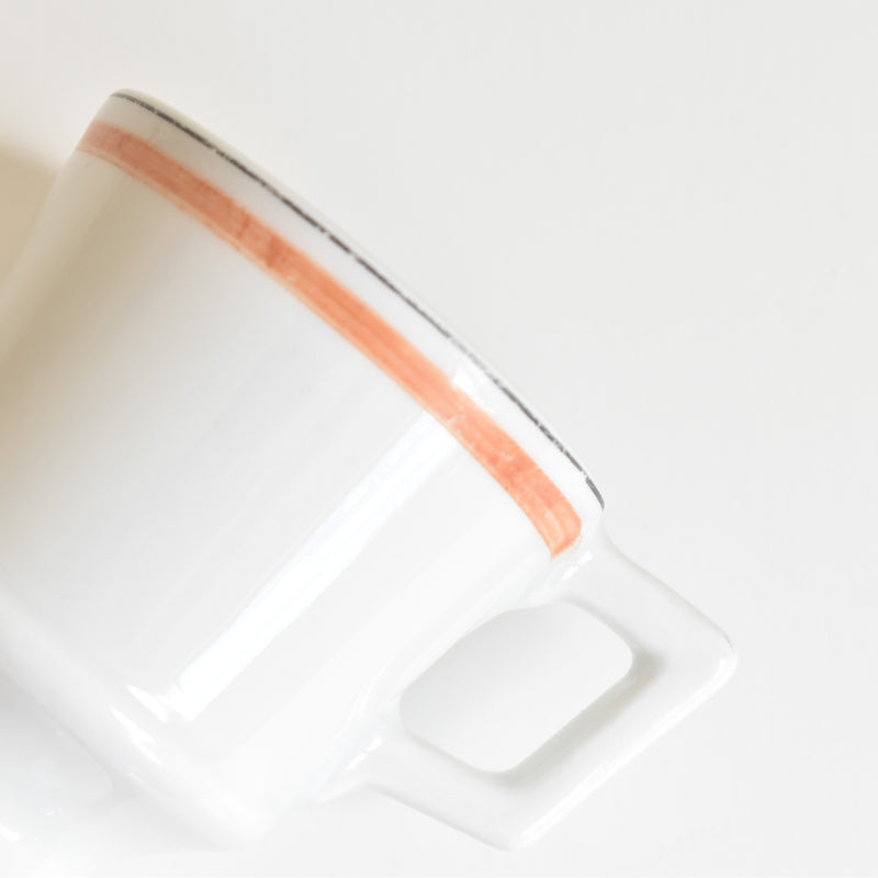 Vintage Cup BRULOT Porcelaines d'Auteuil Bistrot B