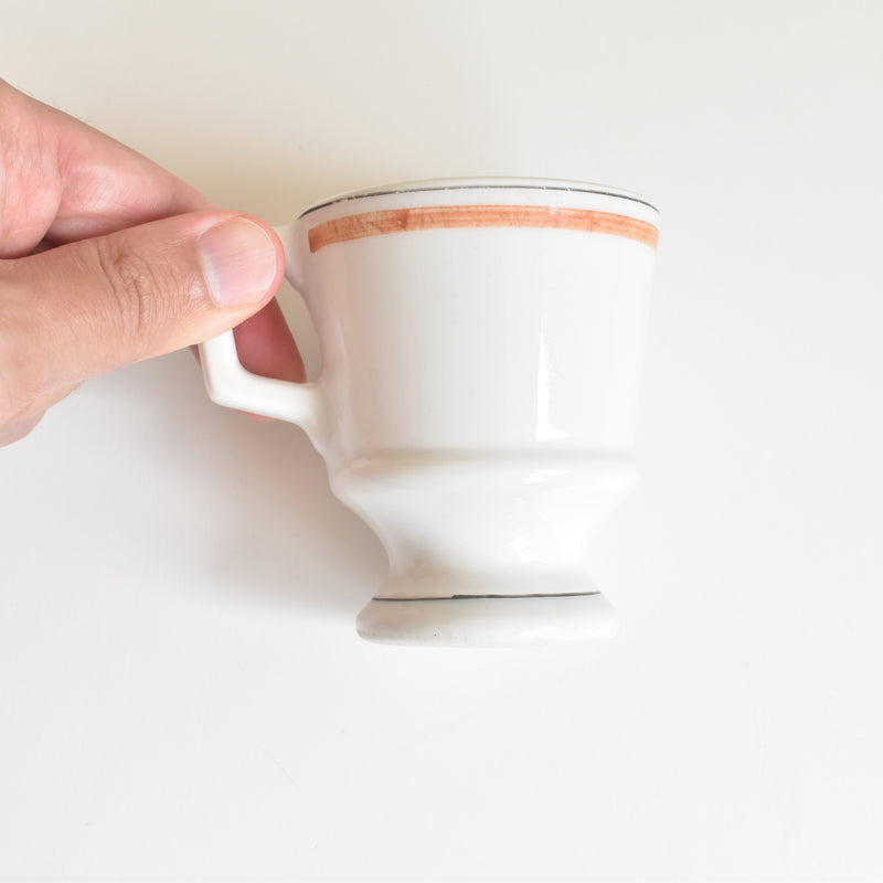 Vintage Cup BRULOT Porcelaines d'Auteuil Bistrot B