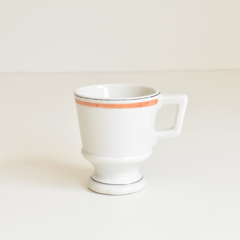 Vintage Cup BRULOT Porcelaines d'Auteuil Bistrot B