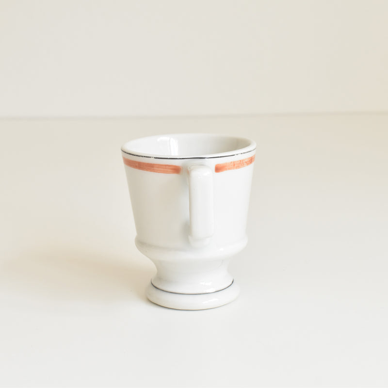 Vintage Cup BRULOT Porcelaines d'Auteuil Bistrot B