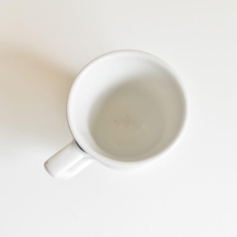 Vintage Cup BRULOT Porcelaines d'Auteuil Bistrot B
