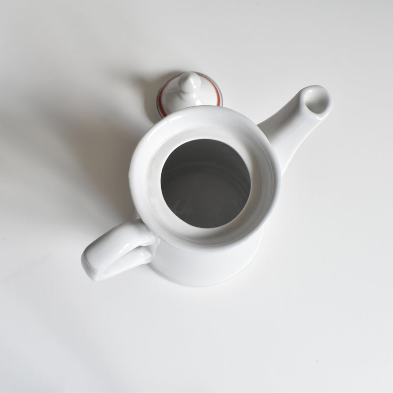 Vintage Coffee Pot, Porcelaine d'Auteuil, Bistrot