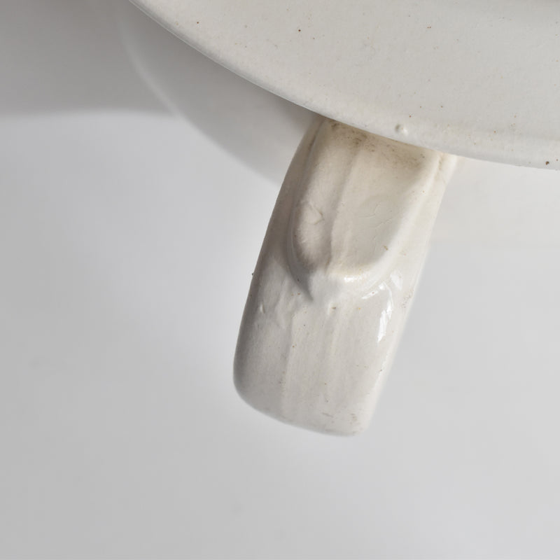 アンティークポット サンタマン ホワイト