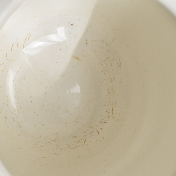 アンティークポット サンタマン ホワイト