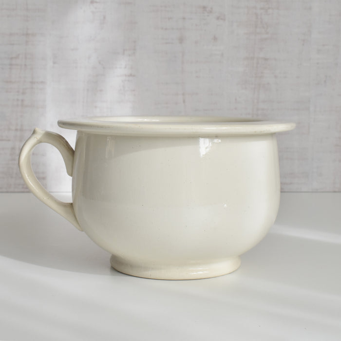 アンティークポット サンタマン ホワイト