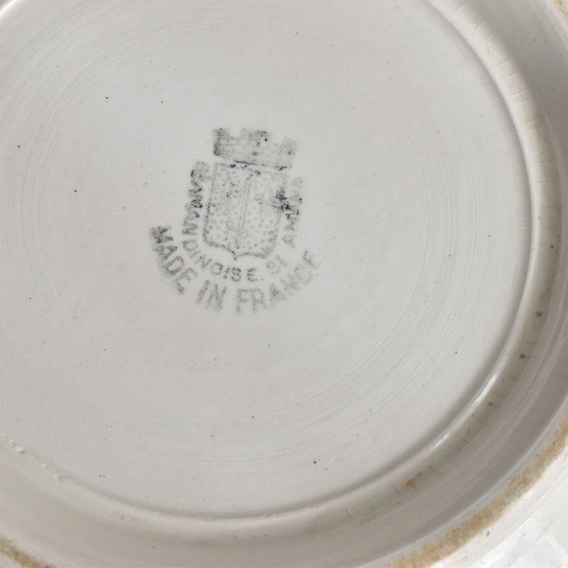 アンティークポット サンタマン ホワイト