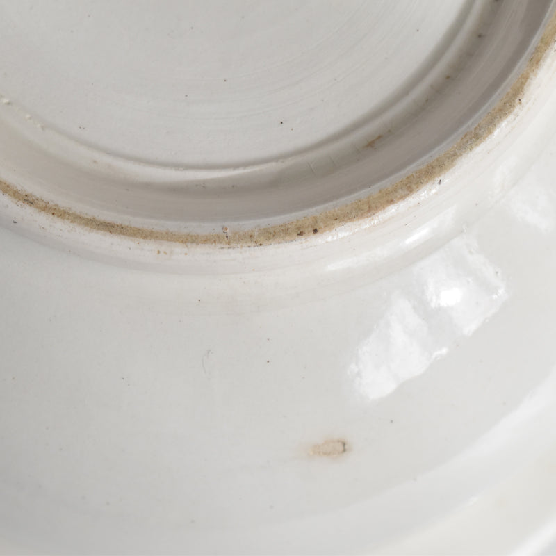 アンティークポット サンタマン ホワイト