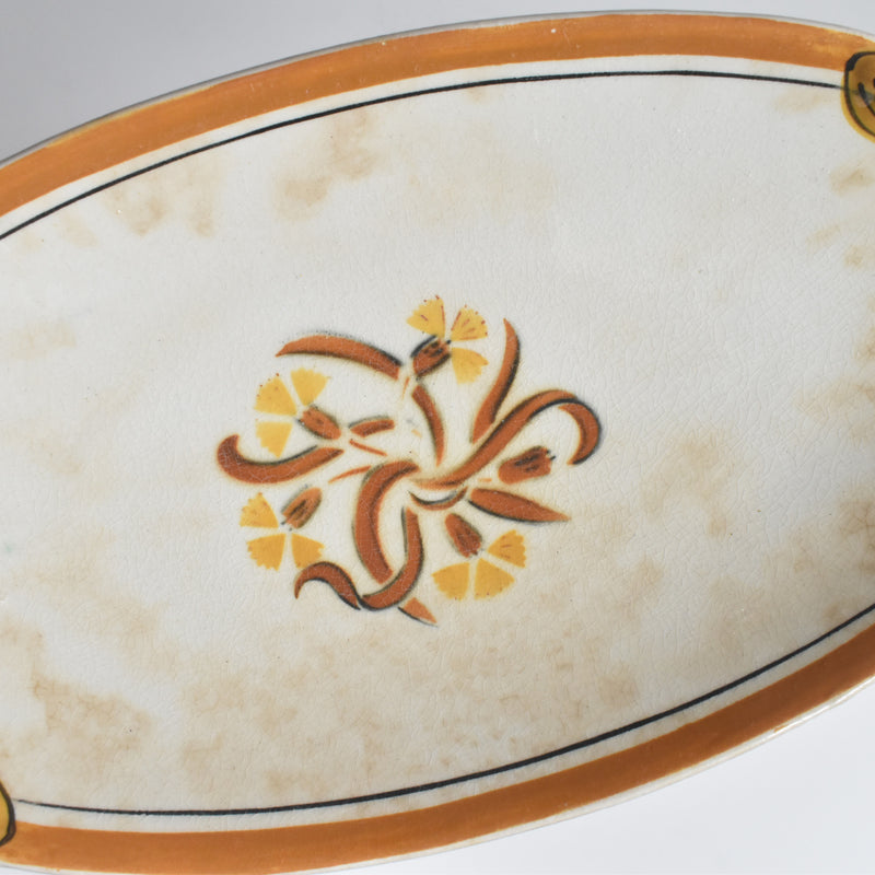 Antique Raviers Creil et Montereau Oeillets B