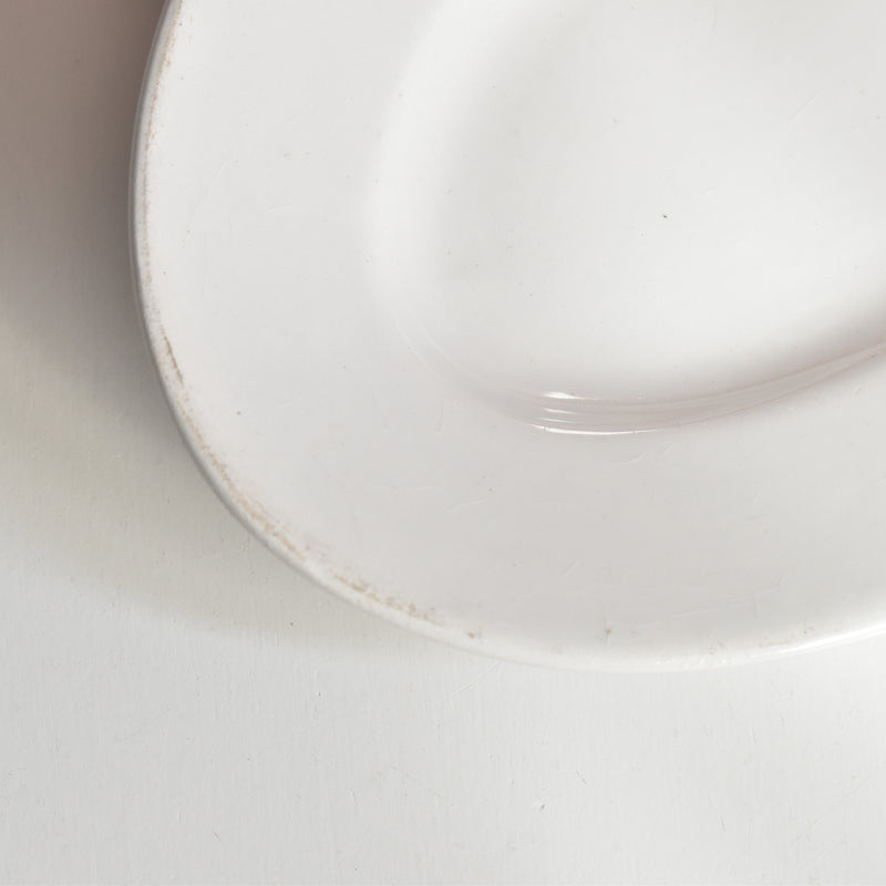 Antique Raviere Creil et Montereau White